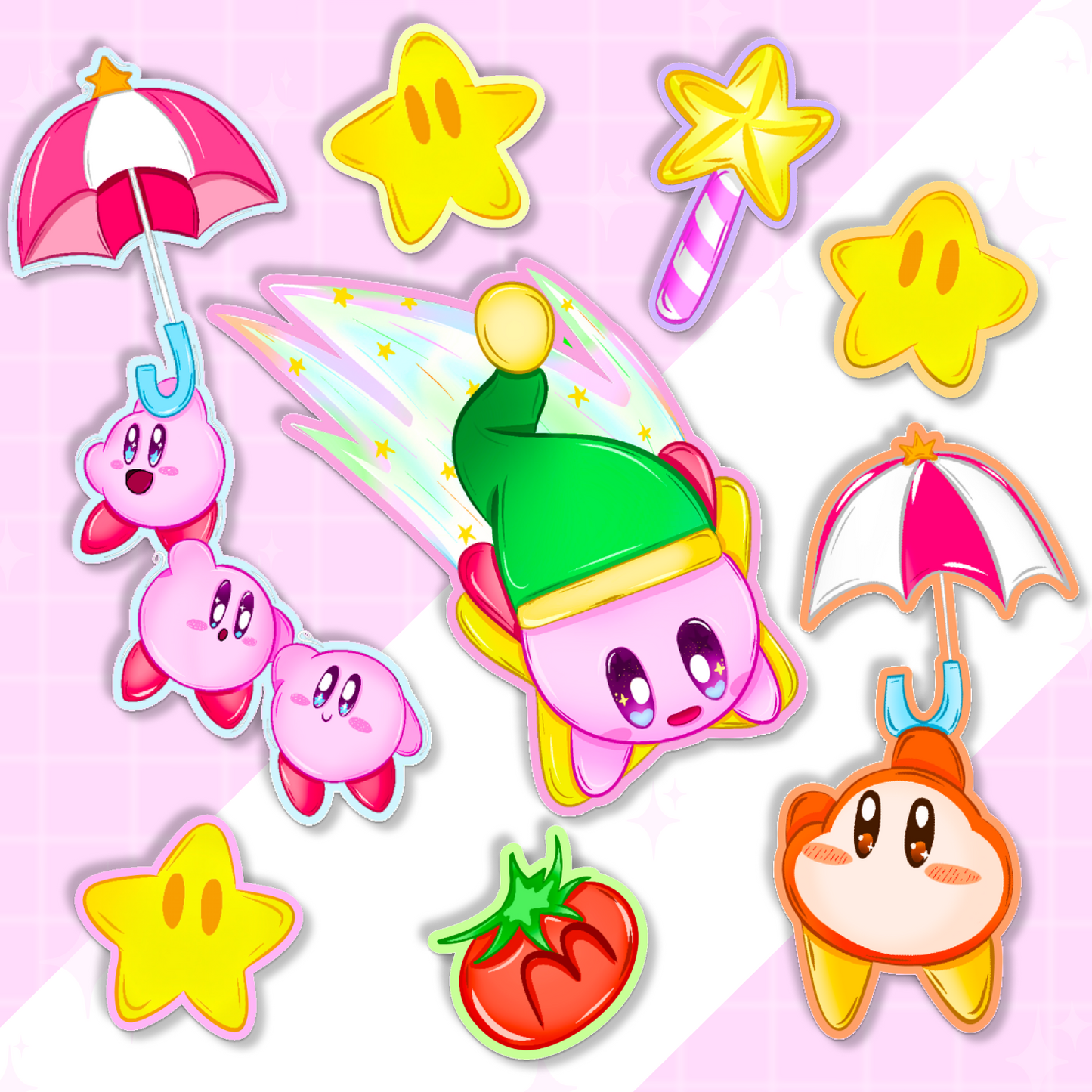 Colorful Dreamscape Sticker Pack