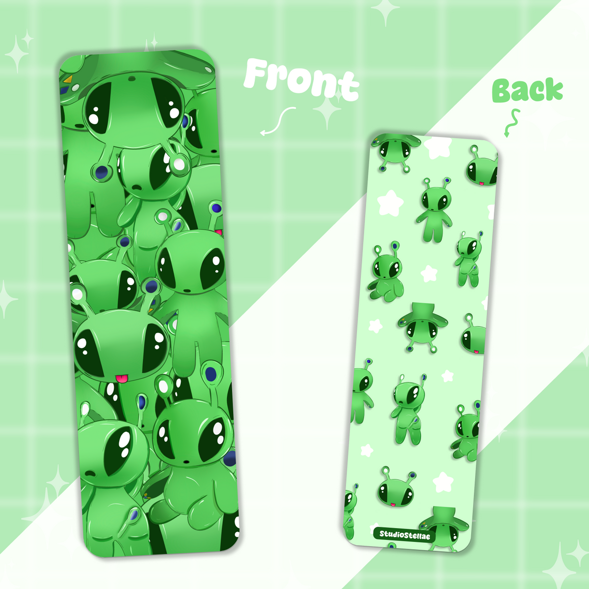 Alien Invasion Bookmark