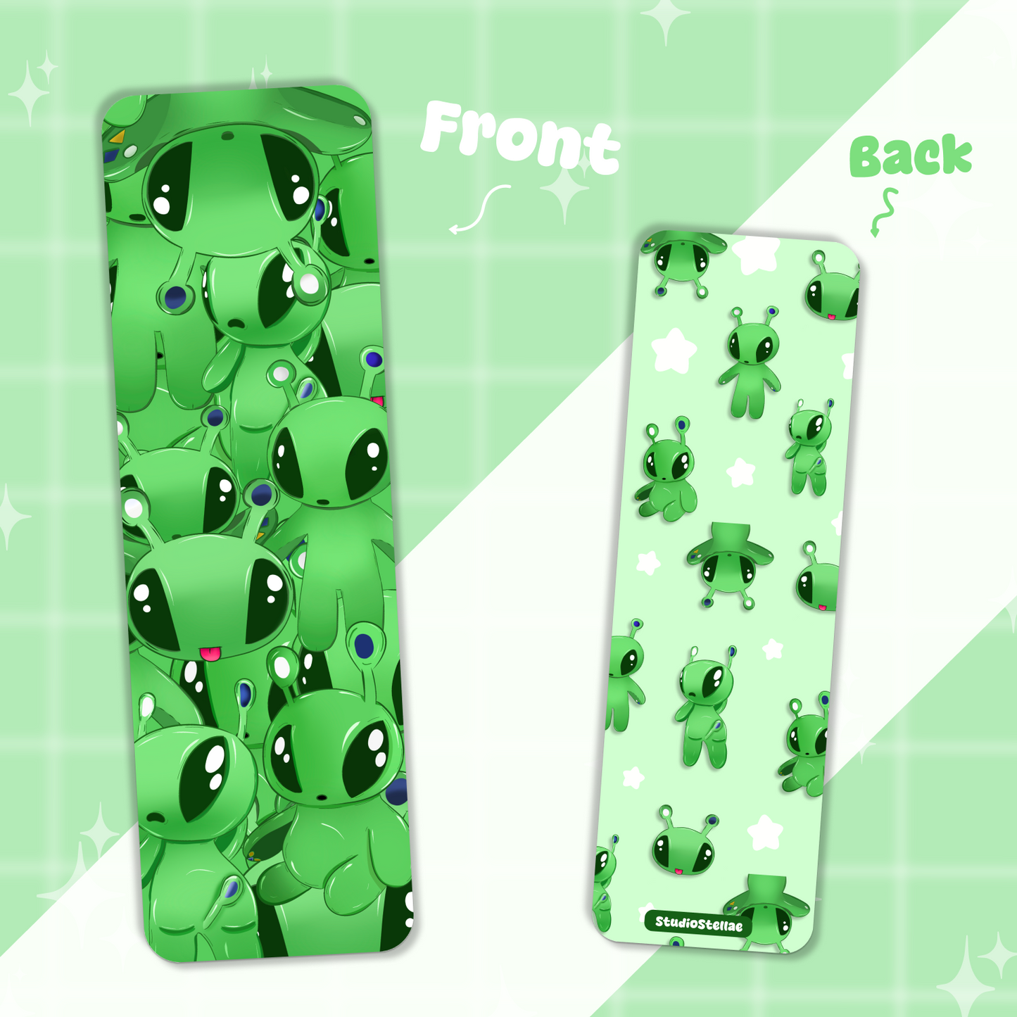 Alien Invasion Bookmark
