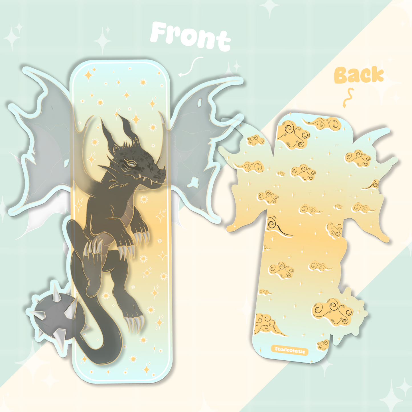 Unique Dragon Bookmark