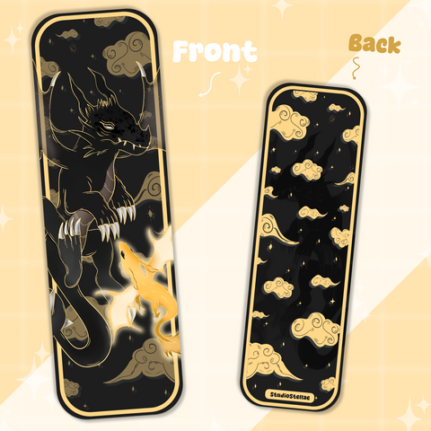 Dark Fantasy Dragons Bookmark