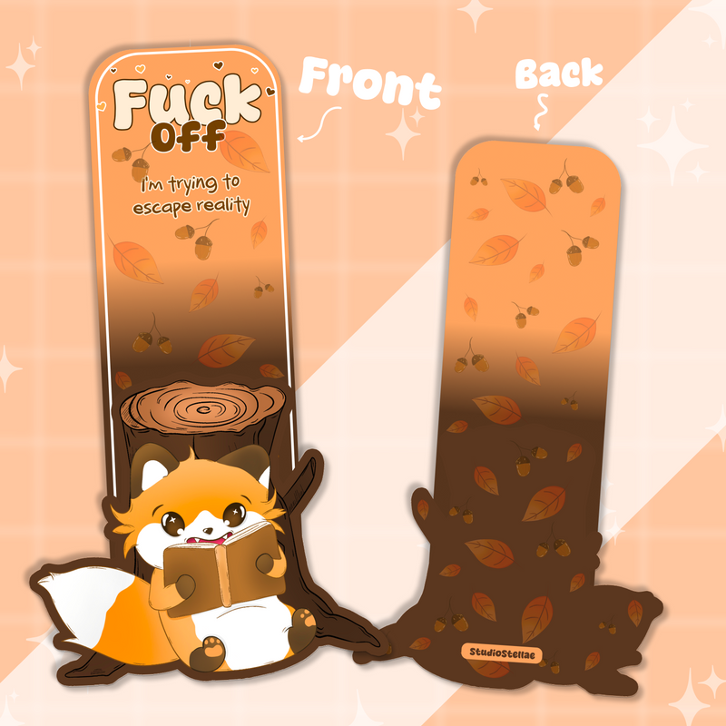 Introverted Fox Bookmark