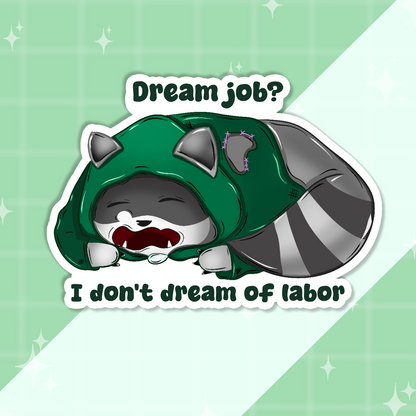 Rogue Raccoon Sticker