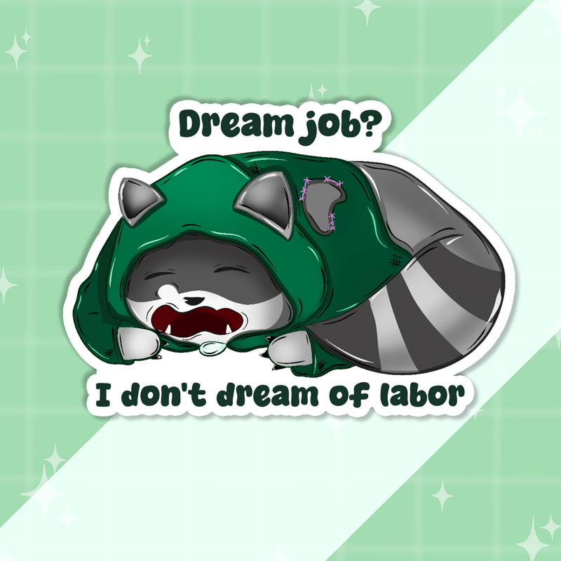 Rogue Raccoon Sticker