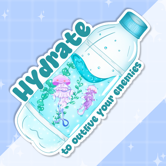 Petty Jellyfish Sticker