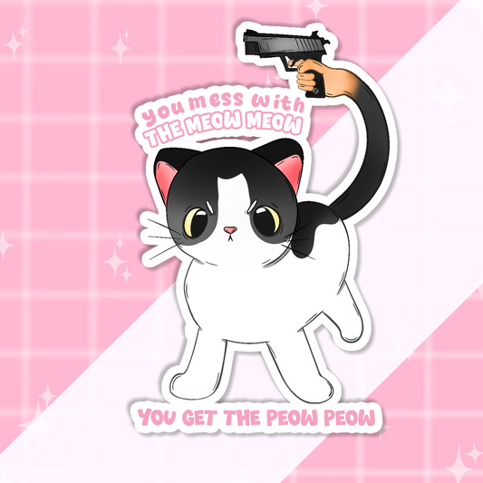 Meme Cat Sticker