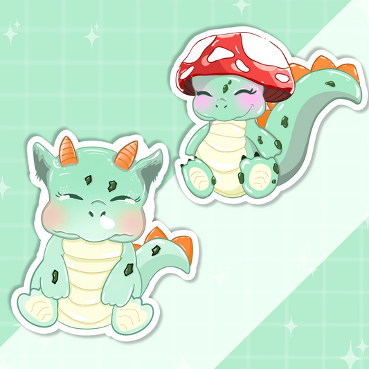 Baby Dinosaur Sticker Set