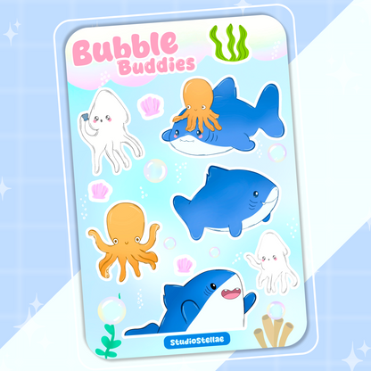Bubble Buddies Sticker Sheet