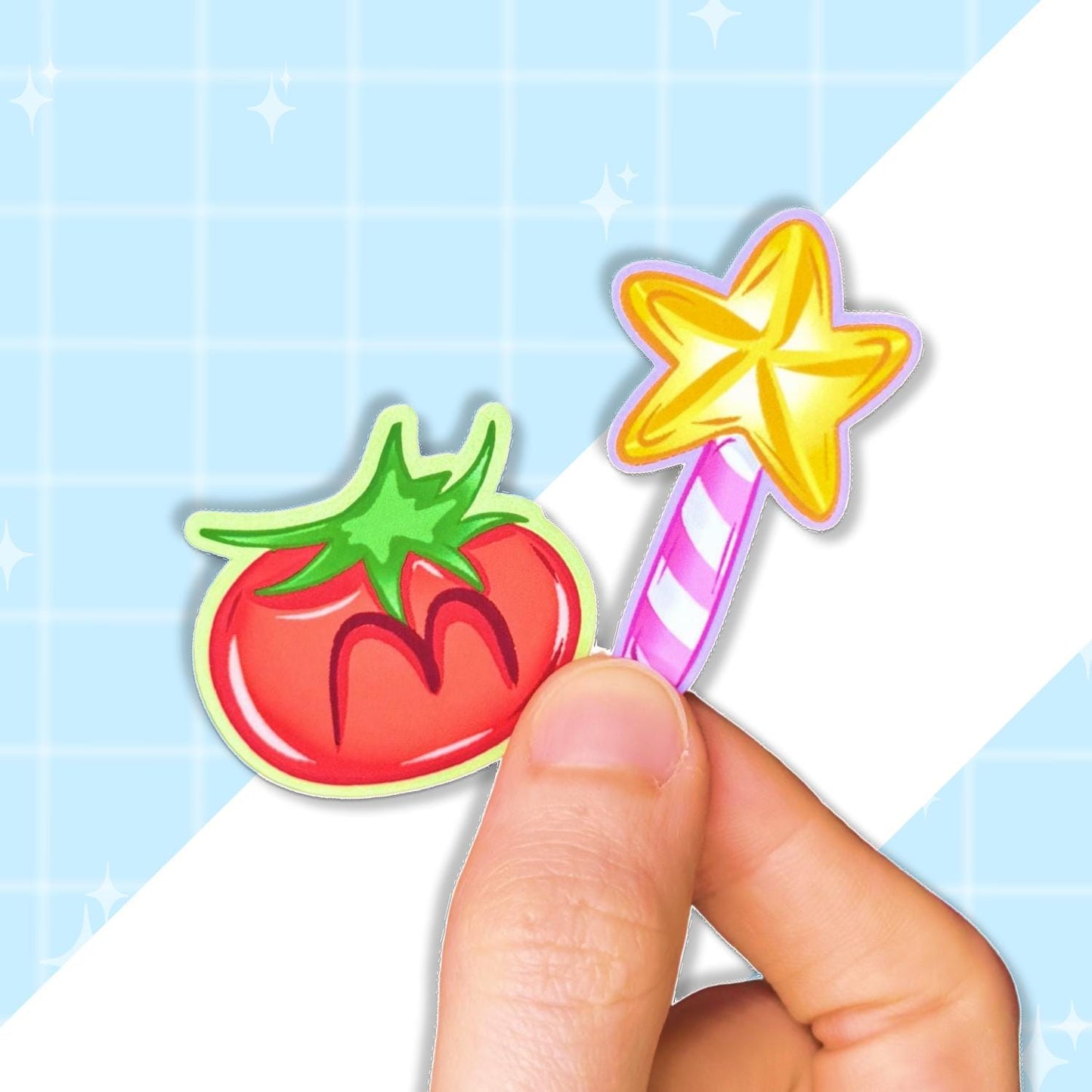 Colorful Poyo Stickers | Matte Waterproof Vinyl | Pink Blob Kirb Gaming Sticker Set